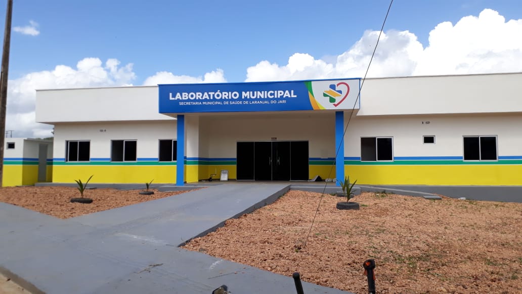 Prefeitura de Laranjal do Jari inaugura nova sede do Laboratório Municipal.
